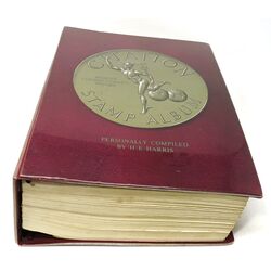 worldwide collection in citation album