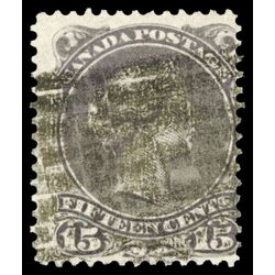 canada stamp 30c queen victoria 15 1868 U VG 010