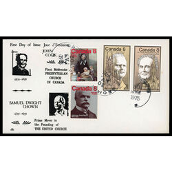 canada stamp 660 marguerite bourgeoys 8 1975 FDC COMBO 008