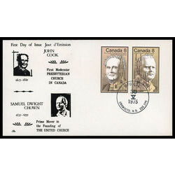 canada stamp 663a canadian personalities 1975 FDC COMBO 004