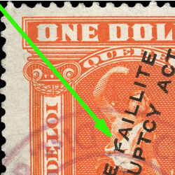 canada revenue stamp ql104a quebec law stamp with overprint 1 1923
