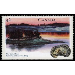 canada stamp 1409 west eliot river pei 42 1992