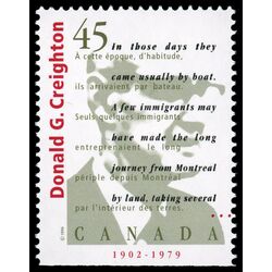 canada stamp 1623 donald g creighton 1902 1979 45 1996
