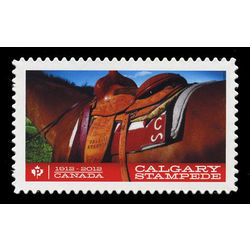 canada stamp 2547 saddled rodeo horse 2012