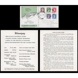 canada stamp 337p 41p queen elizabeth ii 1962 FDC COMBO 005