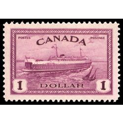 canada stamp 273 train ferry pei 1 1946 M XFNH 040