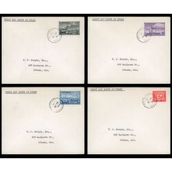 canada stamp 311 4 fdc stamp centenary 1951 FDC PC 014