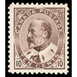 canada stamp 93 edward vii 10 1903 M VF 027