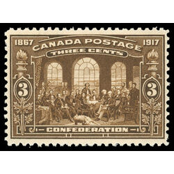 canada stamp 135 fathers of confederation 3 1917 M XFNH 043