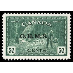 canada stamp o official o9 lumbering 50 1949 M XF 028