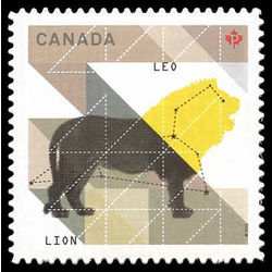 canada stamp 2453 leo the lion 2012
