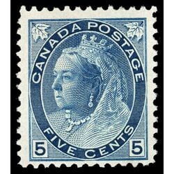 canada stamp 79 queen victoria 5 1899 M FNH 032