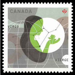 canada stamp 2454 virgo the maiden 2012