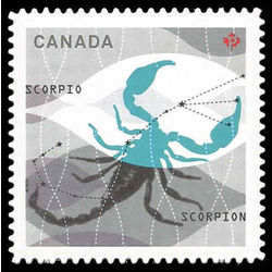 canada stamp 2456 scorpio the scorpion 2012