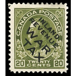 canada stamp mr war tax mr2ci war tax 20 1915 M F VF 009