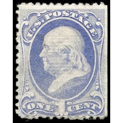 us stamp postage issues 134 franklin 1 1870 M 001
