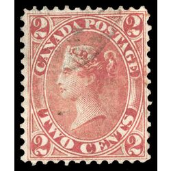 canada stamp 20 queen victoria 2 1859 U VF 057