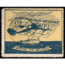 canada stamp cl air mail semi official cl9 elliot fairchild air service 25 1926 U 007