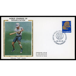 canada stamp 856 helping hands 17 1980 FDC PC 001