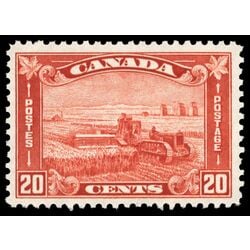 canada stamp 175 harvesting wheat 20 1930 M VFNH 037
