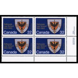canada stamp 1003i law school coat of arms 32 1983 PB LR