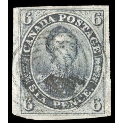 canada stamp 2 hrh prince albert 6d 1851 U F VF 044