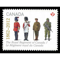 canada stamp 2580 the royal regiment of canada 2012