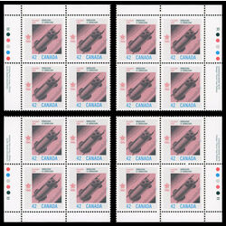 canada stamp 1131 bobsleigh 42 1987 PB SET