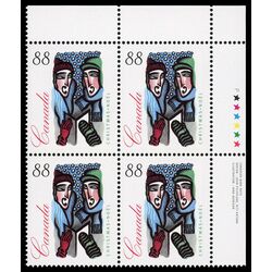 canada stamp 1535i outdoor carolling 88 1994 PB UR
