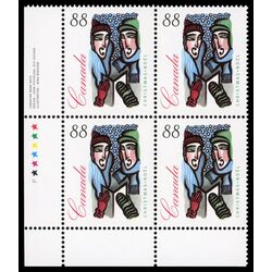 canada stamp 1535i outdoor carolling 88 1994 PB LL