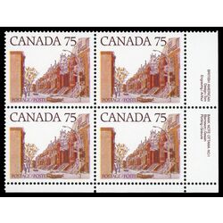 canada stamp 724 row houses 75 1978 PB LR