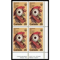 canada stamp 685 handicrafts 25 1976 PB LR