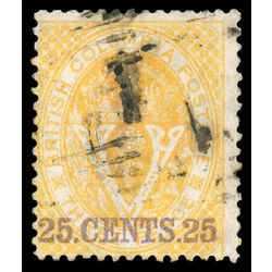 british columbia vancouver island stamp 11 surcharge 1867 U F 037