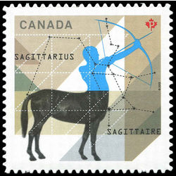 canada stamp 2457 sagittarius the archer 2013