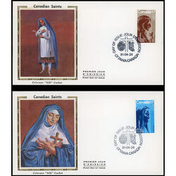 canada stamp 885 6 fdc canadian religious personalities 1981