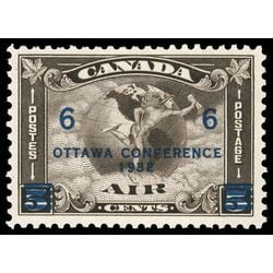 canada stamp c air mail c4 c2 surcharged mercury with scroll in hand 6 1932 M VFNH 041