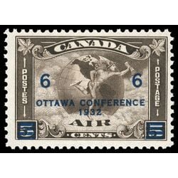canada stamp c air mail c4 c2 surcharged mercury with scroll in hand 6 1932 M F VFNH 042