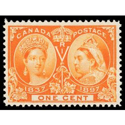 canada stamp 51 queen victoria diamond jubilee 1 1897 M VFNH 047