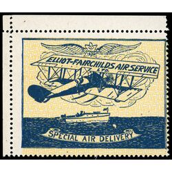 canada stamp cl air mail semi official cl9c elliot fairchild air service 25 1926 M 005