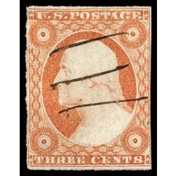 us stamp postage issues 10a washington 3 1851 U 005