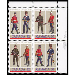 canada stamp 1008a army regiments 1983 PB UR