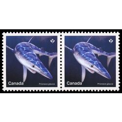 canada stamp 3105ei blue shark 2018