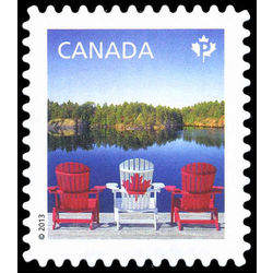 canada stamp 2612 chairs on dock 2013
