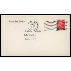 canada stamp 191 king george v 1932 FDC PC 021