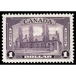 canada stamp 245 chateau de ramezay montreal 1 1938 M VFNH 053