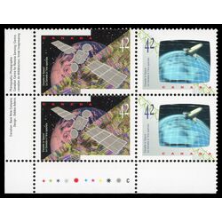 canada stamp 1442a canada in space 84 1992 PB LL