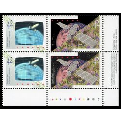 canada stamp 1442a canada in space 84 1992 PB LR