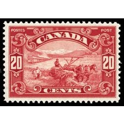 canada stamp 157 harvesting wheat 20 1929 M VFNH 035