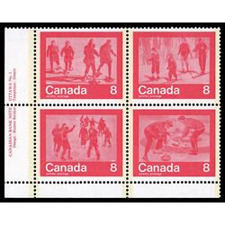 canada stamp 647a keep fit winter sports 1974 PB LL