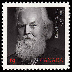 canada stamp 2660 robertson davies 1913 1995 63 2013